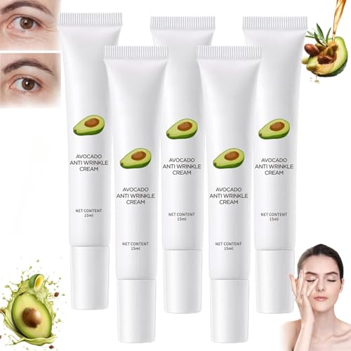 Alma Secret Crema Contorno de Ojos Aguacate,NIDISI Alma Secret Crema Contorno de Ojos Aguacate,Instant Firm Eye Cream for Eye Bags, Dark Circles, Puffiness, Anti Aging Fine Lines,for women (5PCS)