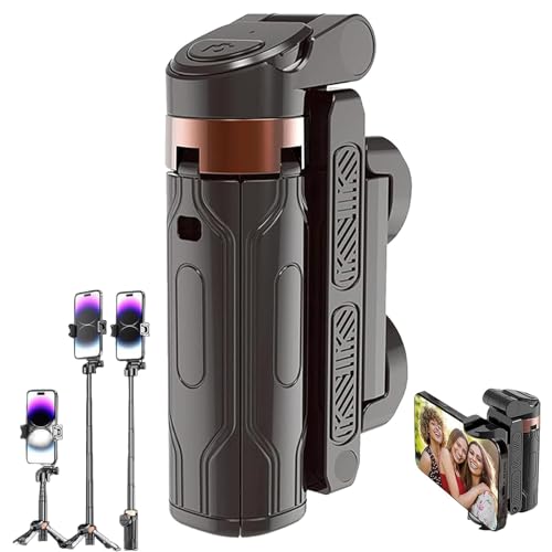 Mini Selfie Stick Tripod,2025 New 360° Rotation Extendable Pocketflex Mini Tripod with Detachable Remote,Portable Cell Phone Selfie Stick Tripods(black) Mini Selfie Stick Tripod,2025 New 360° Rotation Extendable Pocketflex Mini Tripod with Detachable Remote,Portable Cell Phone Selfie Stick Tripods(black)