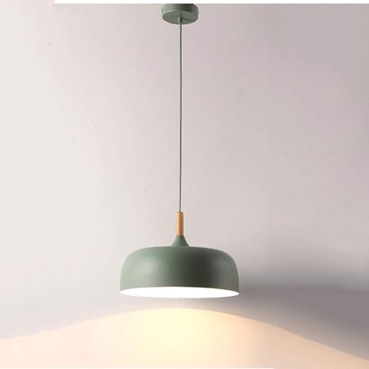 CSSYKV E27 LED Creatieve Hanglamp Moderne Eenvoudige Eetkamer Kroonluchter Metalen Lampenkap Restaurant Bar Slaapkamer Studie Log Opknoping Hanglamp Nordic Stijl Lamp