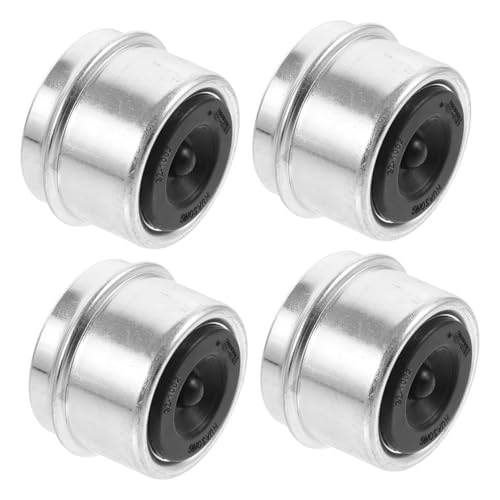 FELTECHELECTR Trailer Dust Cap for Trailer Axle Grease Cover 1.98 Inch Metal Wheel Bearing Protectors