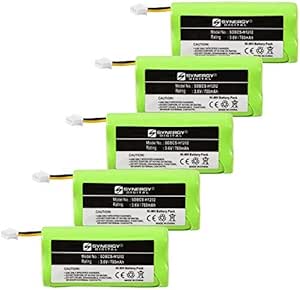 Synergy Digital Barcode Scanner Batteries - 3-Pack Li-Ion 3.7V 2300mAh For Symbol DS3478