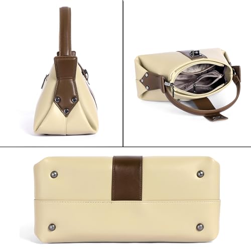 Image of EXOTIC Premium Stylish Dual Tone Elegant Buckle Hand & Sling Bag - Cruise Couture Collection
