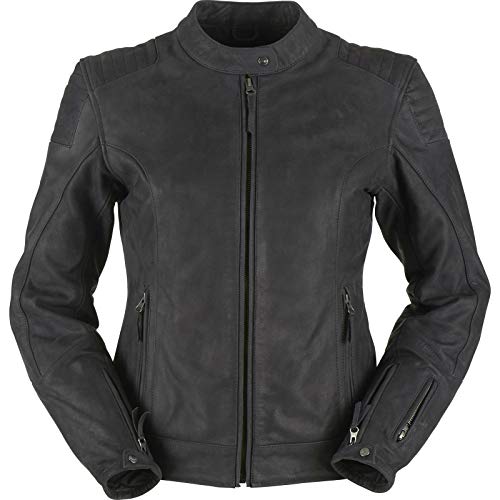 Furygan DEBBIE D3O Women's Motorcycle Jacket with Back protector pocket, Shoulder and Elbow protectors, URBAIN, HERITAGE