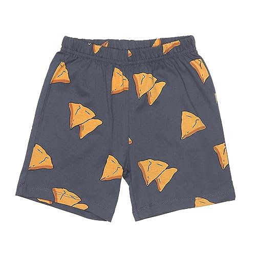 Image of Be Awara Kids Printed Half Sleeves T-shirt & Shorts Clothing Sets, 100% Cotton Soft Unisex Cord Set, Comfortable Wear for Kids With Cool Prints, Everyday Casual Wear for Boys & Girls