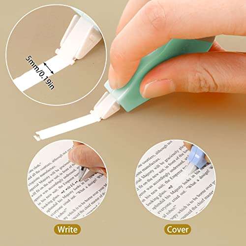 Vin Beauty 12 Pack Correction Tape, Easy To Use Applicator, Correction Tape For School, Office, Study Supplies(0.2 X157 Inch) #TOP2