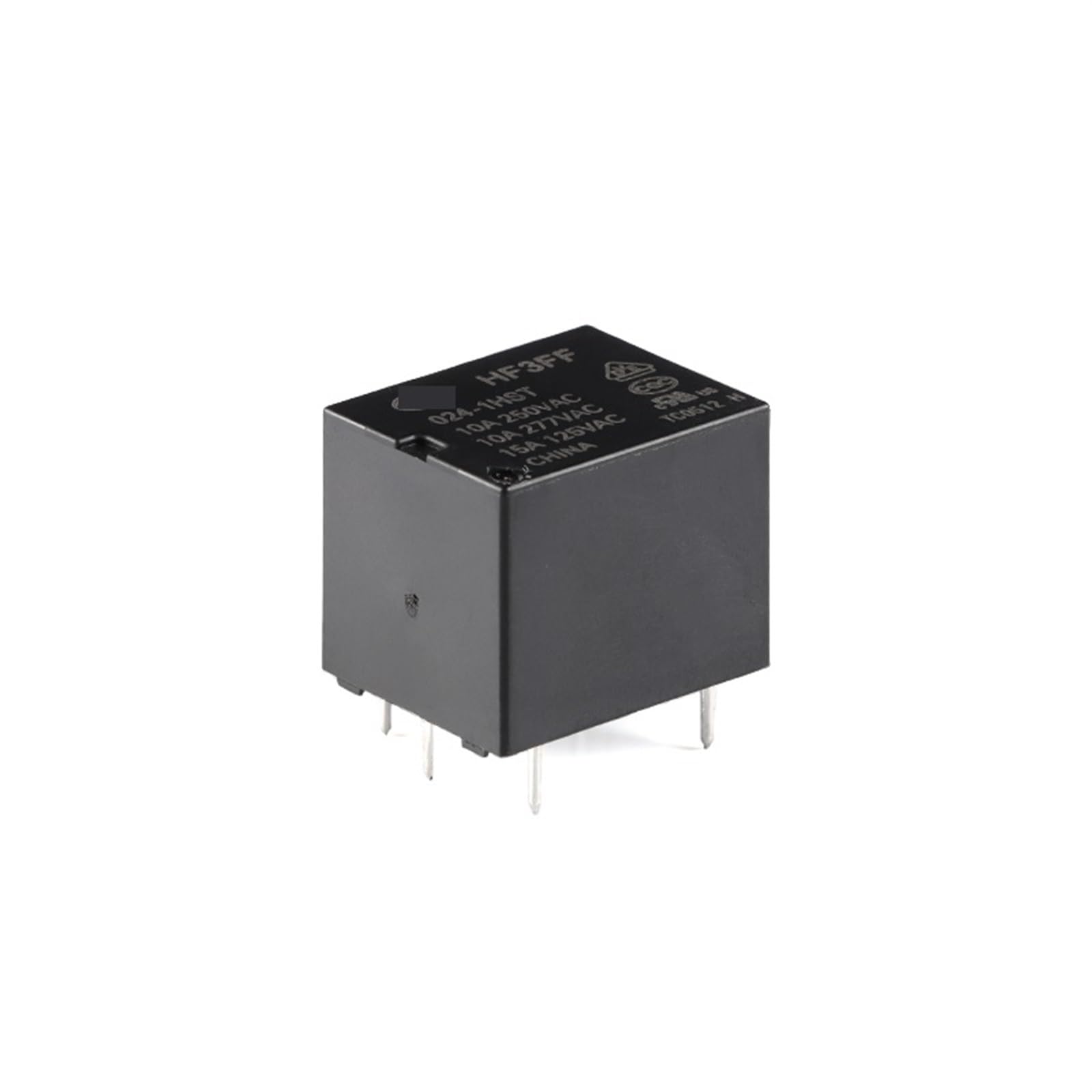 Relés mini HF3FF 024 1HST interruptor electromecánico 4 pines 10A JQC 3FF 5