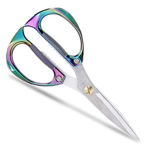 KISTARCH Heavy Duty Kitchen Scissors, 7.5inches Stainless Steel Multi-Function Kitchen Shears with Zinc Alloy Handle, Kitchen Tools for Chichen, Meat, Herbs, Vegetable, BBQ KISTARCH Heavy Duty Kitchen Scissors, 7.5inches Stainless Steel Multi-Function Kitchen Shears with Zinc Alloy Handle, Kitchen Tools for Chichen, Meat, Herbs, Vegetable, BBQ