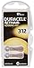 Produktbild 6X 1,45V Duracell 312 Activair Hearing Aid Zinc Air Blister Hörgeräte Batterien
