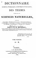 Dictionnaire Raisonn�, Etymologique, Synonymique Et Polyglotte, Des Termes Usit�s Dans Les Sciences Naturelles 151720111X Book Cover