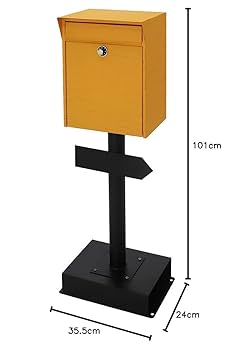 新品 ヤマソロ Lon 置き型 ポスト スタンドポスト グリーン 73-859 ポスト 置き型 スタンドポスト Lon(ロン) ヤマソロ | ヤマソロ公式