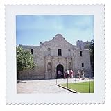 Square dimensions (in inches): 16 L x 16 W, image dimensions (in inches): 14 L x 14 W 100% poloyester; image is soft to touch. Made in USA Edges have pinking shear cut Image will not fade with washing. Image not a transfer, part of material