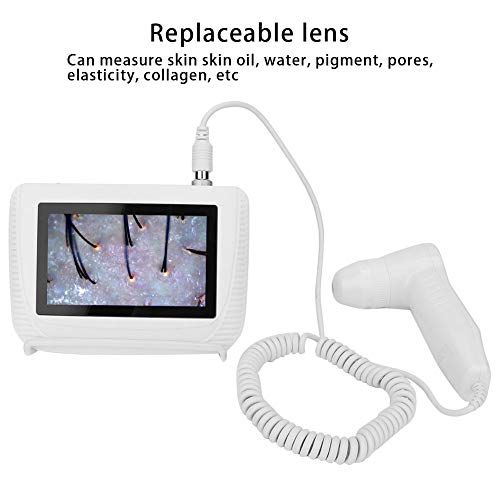 Intelligente Macchina Rilevatore Pelle Cuoio Capelluto Display 5 Pollici Analizzatore Perdita Capelli Test Caduta Crescita