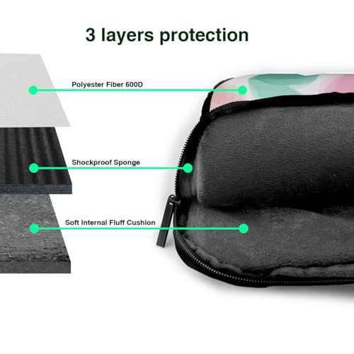 Maletín para portátil 13 pulgadas impermeable con asas miniatura 4