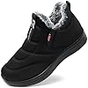 SHIBEVER Womens Winter Snow Boots: Waterproof Insulated Warm Fur Lined Ankle Slip On Walking Comfortable Outdoor Boot