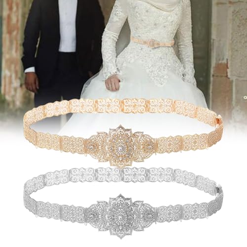 Traditional Waist Belt Russian Caucasus Costume Crystal Belt For Stage Performances Elegant Wedding Costume Waistband2