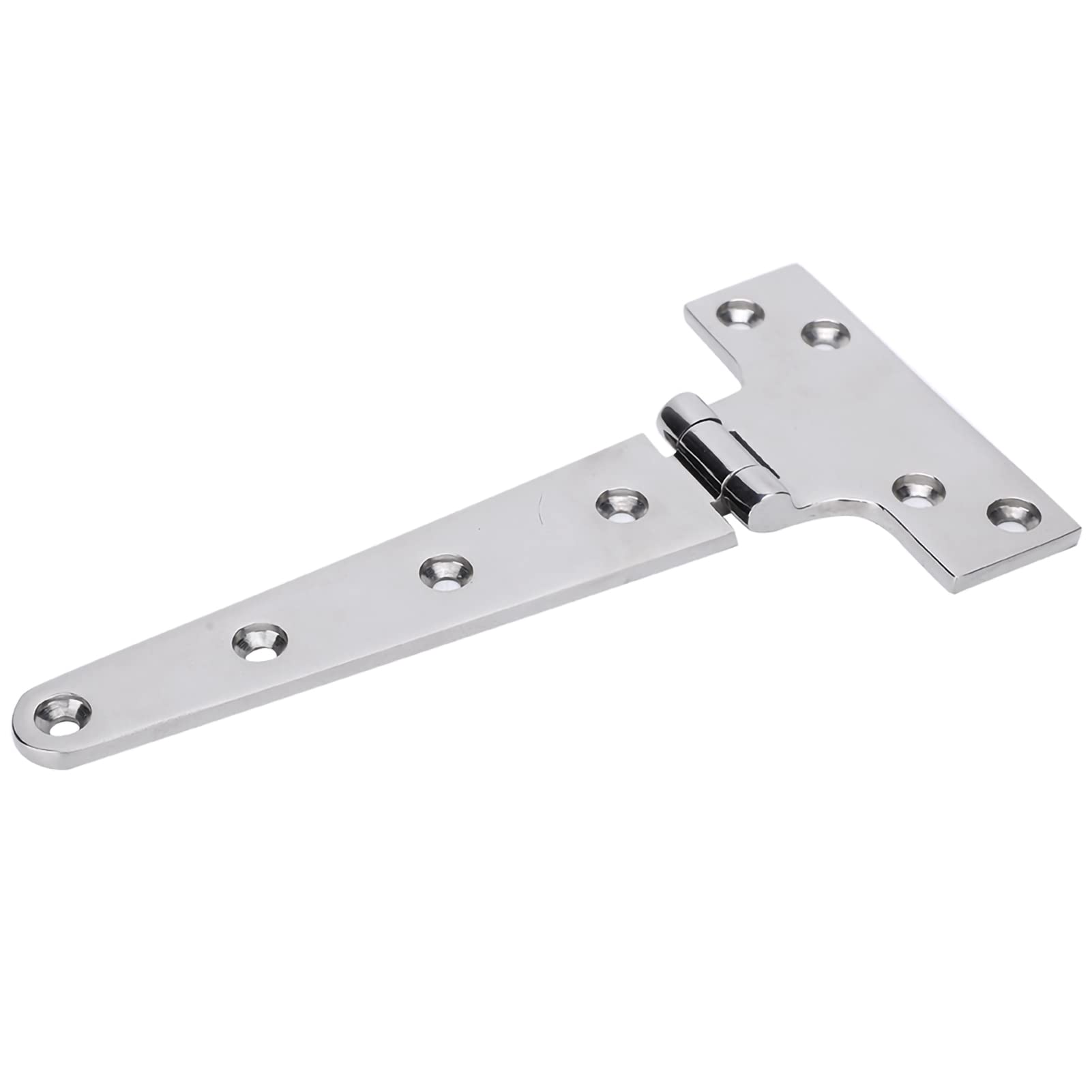 Yosoo Health Gear Tee Hinges, Stainless Steel Heavy Duty T Hinges for Marine Boat Gates Sheds Doors Cabinet Hardware (L(19.5x9.8cm)) - Image 3