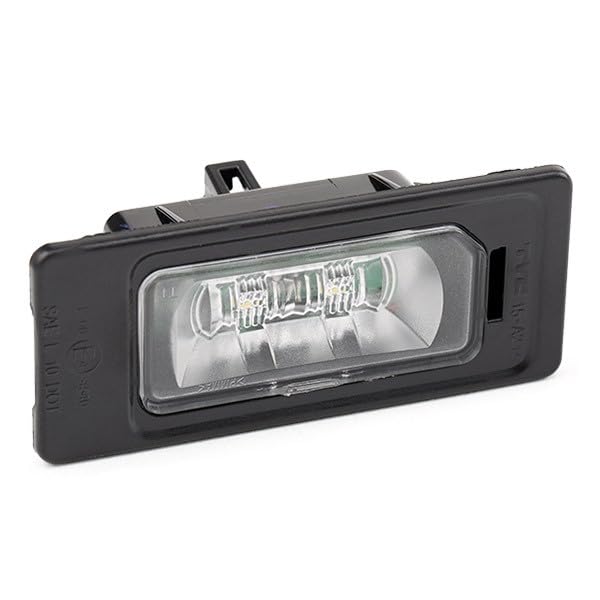 Luz LED de matricula para evitar multas de trafico en Audi A6 3