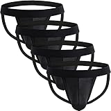 Summer Code Mens Athletic Supporters Jockstrap Elastic Waistband Underwear Pack