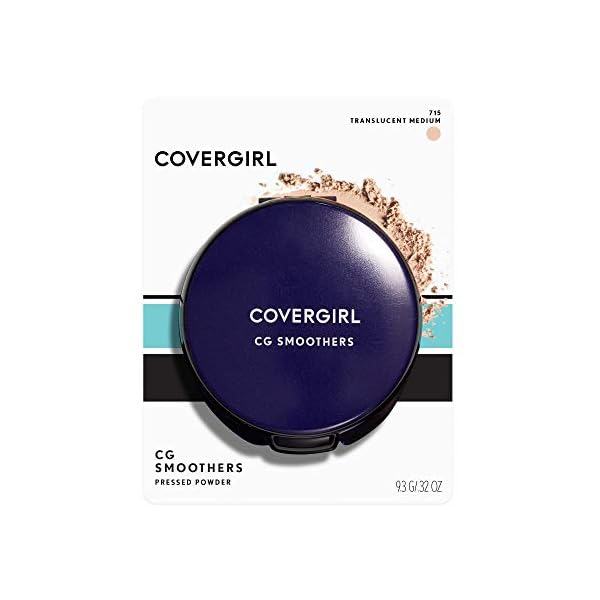 COVERGIRL-Smoothers-Pressed-Powder-Translucent-Medium-715-032-Ounce-Packaging-May-Vary-Powder-Makeup-with-Chamomile COVERGIRL Smoothers Pressed Powder, Translucent Medium 715, 0.32 Ounce (Packaging May Vary) Powder Makeup with Chamomile