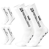 ⚽️【Versatilità】Questi calzini antiscivolo da uomo non sono progettati specificamente per il calcio, ma sono ideali anche per basket, tennis, pallamano, pallavolo, rugby, corsa, ciclismo, allenamento fitness e molti altri sport.
