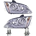 Halogen Scheinwerfersatz Scheinwerfer Satz Hauptscheinwerfer Set links und rechts H7/H1 chrom passend für Focus II DA_ HCP DP FFS Halogen Scheinwerfersatz Scheinwerfer Satz Hauptscheinwerfer Set links und rechts H7/H1 chrom passend für Focus II DA_ HCP DP FFS