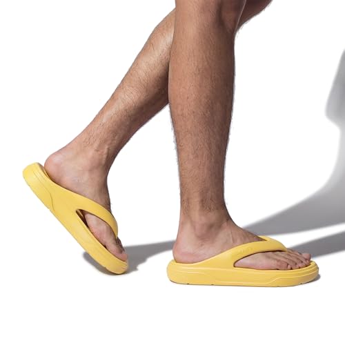 Image of Neeman's Cushers Flip Flops for Men | Powered by CushyVerse Technology for Ultimate Cushioning, Bounce & All-Day Comfort