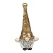 Produktbild Nääsgränsgården 4 St. Santa Hugo Weiß Gold 6,5cm Design Ruth Vetter Weihnachten Wichtel