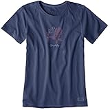 Life is good Women's Crusher Simplify Adirondack Tee