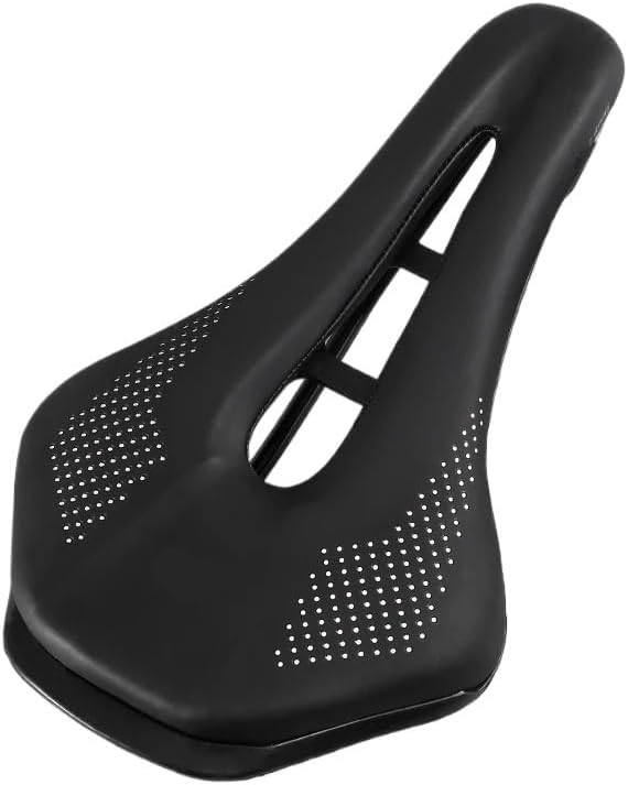 Bicycle Saddle Ultralight Road Bike MTB Short Nose Seat PU Leather Hollow Prostatic Design Comfortable Cycling Bike Parts