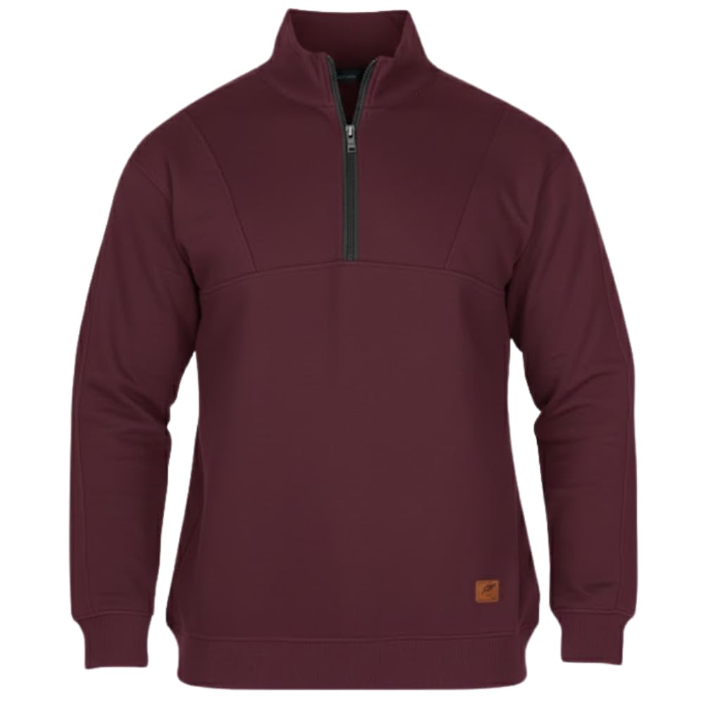 atulux Men’s Lightweight Front Zip Pullover – Trendy Fleece Sweatshirt for Winter Wear-picture-40