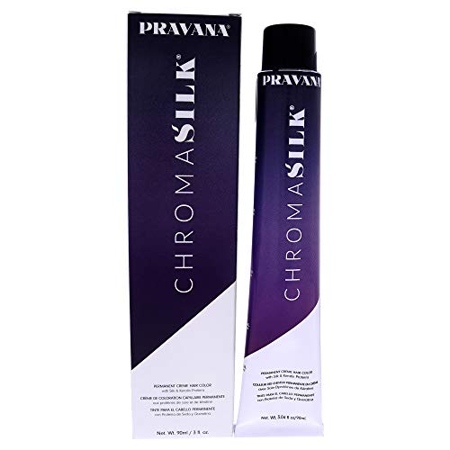 PRAVANA ChromaSilk Creme Hair Color with Silk & Keratin Protein, 6 Dark Blonde