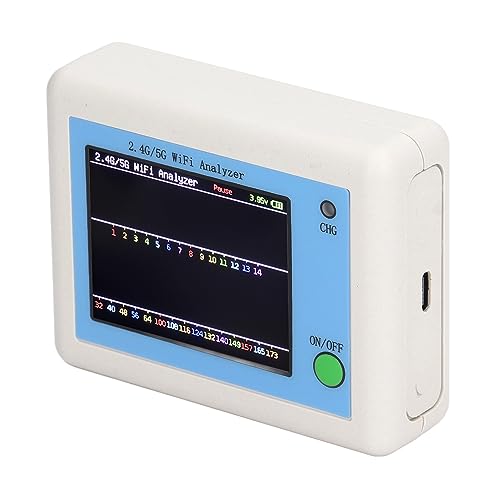 Image of 2.4G 5G Spectrum Analyzer with 2.4 Inch TFT Screen for WiFi Network Analysis and IT Diagnostics