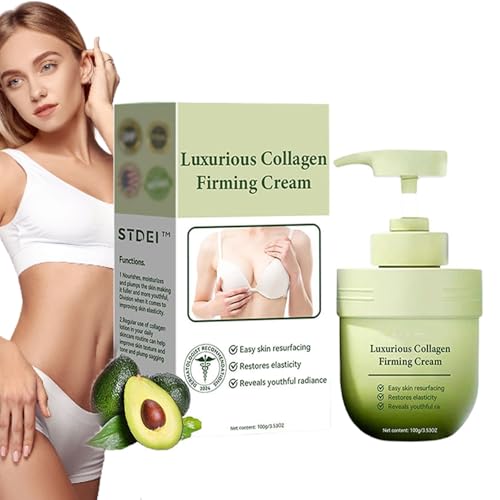 Luxurious Collagen Firming Cream, Stdei Luxurious Collagen Firming Cream Body Lotion, Collagen Body Firming Anti-Wrinkle Cream, Luxurious Collagen Firming Cream (1PCS)