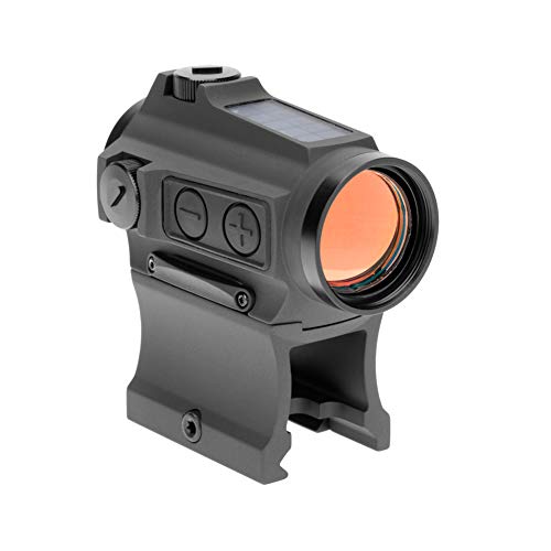 Image of HOLOSUN HE503CU-GR / HS503CU Multi-Reticle 2 MOA Dot & 65 MOA Circle Micro Sight for Rifles - Solar FailSafe Shake-Awake Waterproof Aluminum Sight with 12 Brightness Settings - Red /Green Dot Options