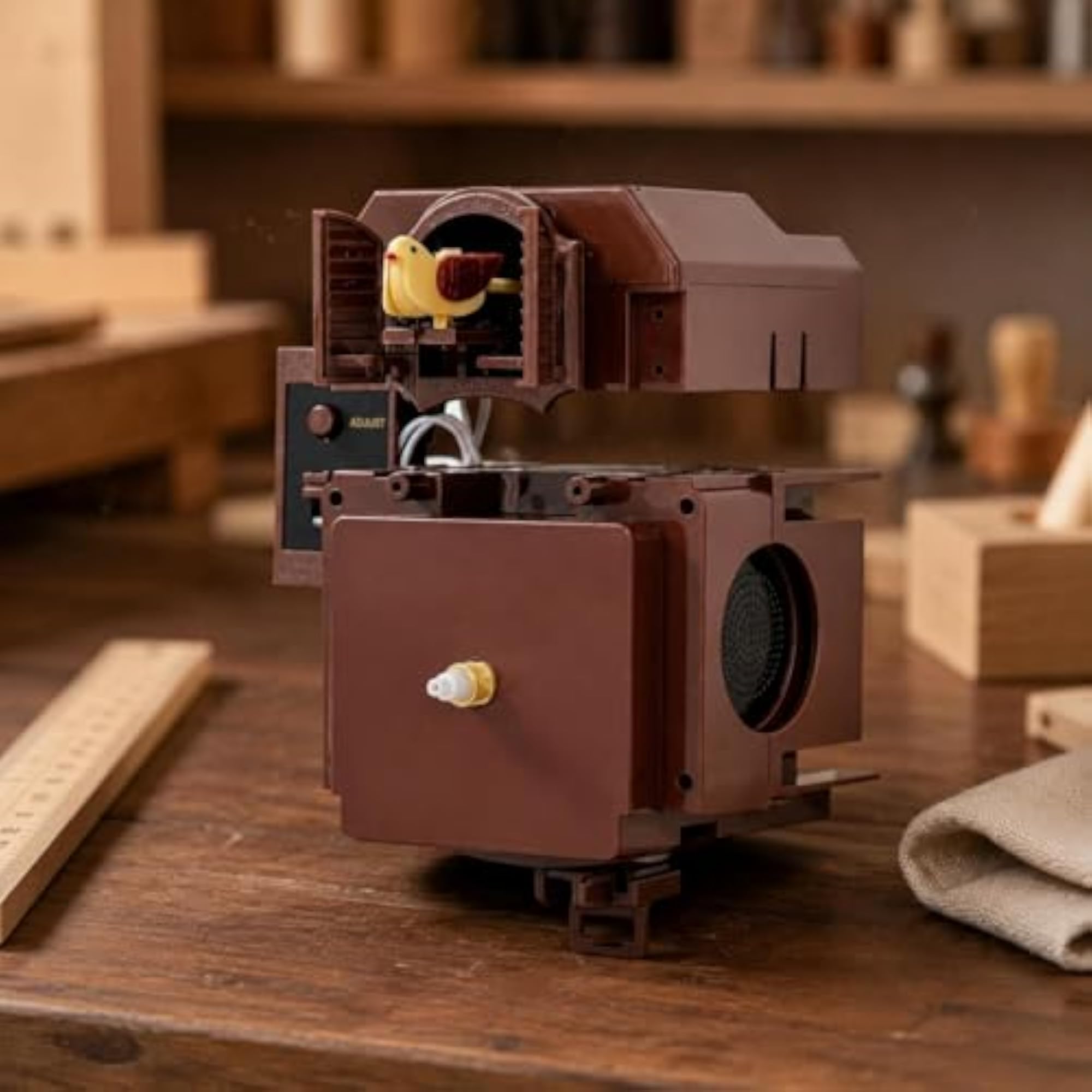 Musical Light Control Cuckoo Clock with Hourly Chime