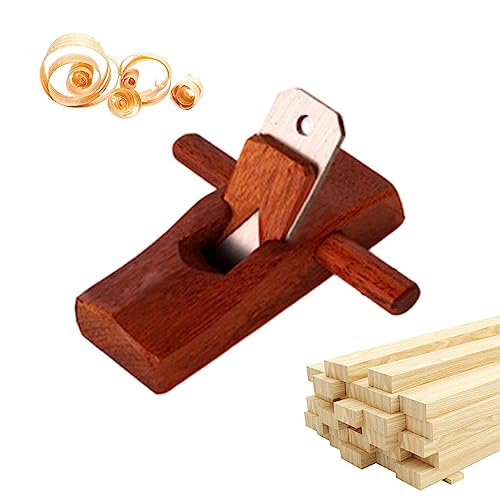 SHRIGM Pialla per Legno Manuale | Multifunzionale Preciso Confortevole Pialla Manuale Mogano | Pialla per Legno Falegname Forniture Fai da Te per Tagliare falegnami Lavorazione del Legno