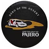 Aolowewin for Mitsubishi Pajero Spare Tire Cover, Spare Wheel Cover, Waterproof Dustproof Tire Cover Protector (L: 265/65R17, 245/65R17, 265/70R16)