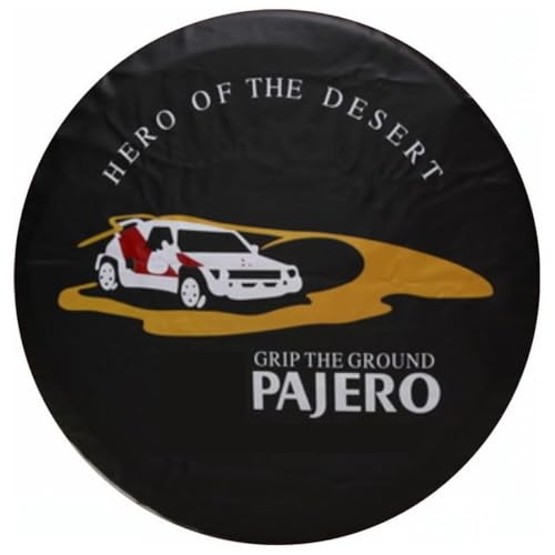 Image of for Mitsubishi Pajero Spare Tire Cover, Spare Wheel Cover, Waterproof Dustproof Tire Cover Protector (L: 265 /65R17, 245 /65R17, 265 /70R16)