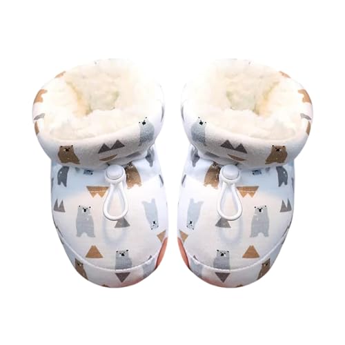 Momolaa Clearance UK 0-3 Months Warm Furry Baby Boots 2024 N
