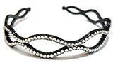  rougecaramel – Accesorios Cabello – Invernadero de cabeza/Headband CÉRÉMONIES o bodas de cristal de Swarovski – blanco