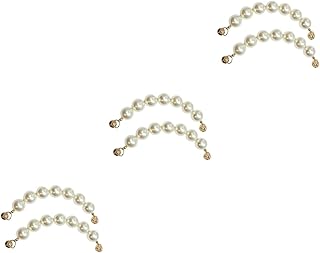 NOLITOY 6 Peças De Imitação De Pérolas Com Miçangas Corrente De Telefone DIY Acessórios De Telefone DIY Acessórios De Cordão Imitação De Pérolas Decorações De Pingente Contas