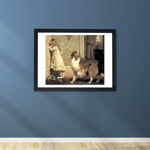 Grande affiche encadrée Charles Burton Barber ravive vos murs vides
