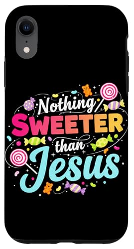 Nothing Sweeter Than Jesus Christmas Faith �N���X�`����T�V���c �X�}�z�P�[�X iPhone XR �p