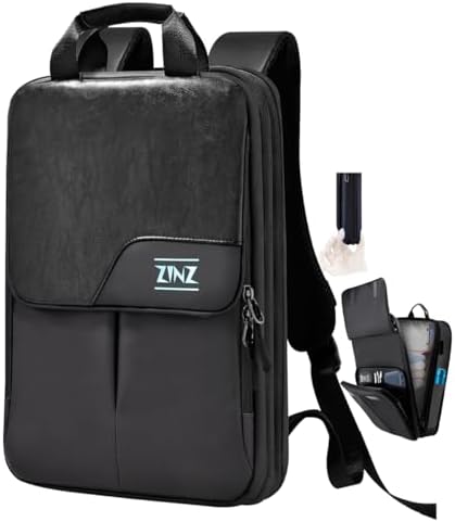 ZINZ Slim & Uitbreidbare Laptoprugzak 15 15.6 16 Inch ZINZ Slim & Uitbreidbare Laptoprugzak 15 15.6 16 Inch