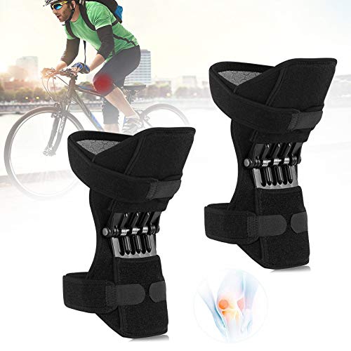 Knee Patella Strap, Power Lift Spring Force, Knee Active Plus, Rodillera para Artrosis, Poderoso Rebote de Primavera Knee Booster para Hombre y Mujer