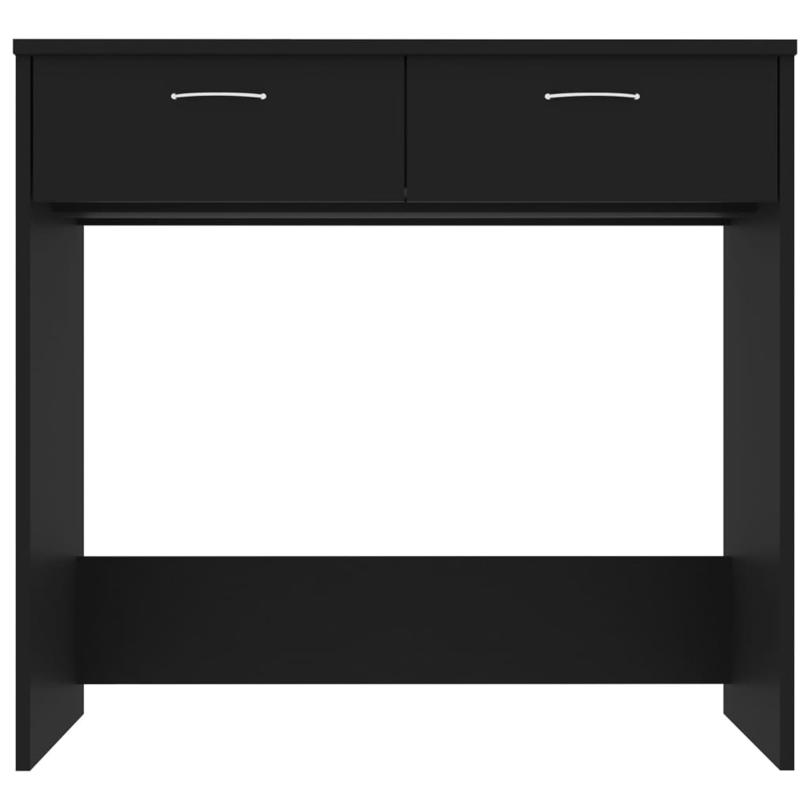 ShGaxin Bureau noir 80 x 40 x 75 cm en panneaux de particules, bureau, bureau, bureau moderne, bureau de bureau, bureau, bureau, bureau, mobilier studio - 801356