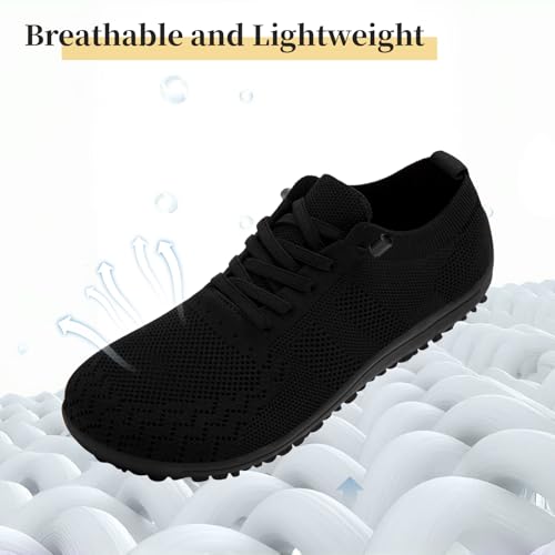 Barefoot Shoes Women Wide Toe Box Running Tennis Sneakers Minimalist Zero Drop Sole Non Slip Breathable Comfortable Workout Gym Shoes4