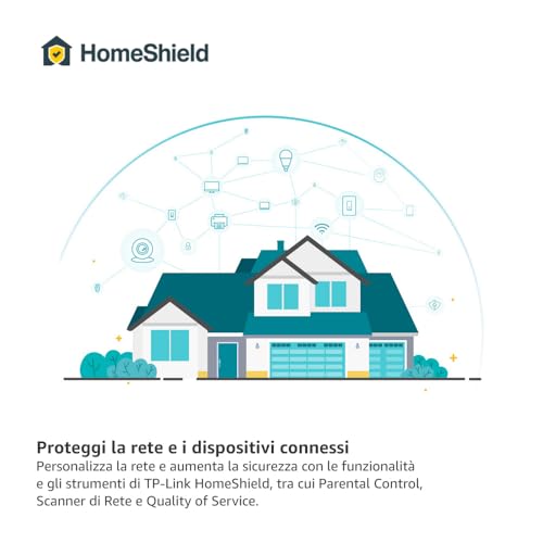 Deco X50 Mesh WiFi 6 AX3000Mbps Dual Band, Copertura fino a 600m², Ottimale per Casa Grande, Connetti più di 150 Dispositivi, 3 Porte Gigabit, OFDMA, MU-MIMO, WPA3, HomeShield, 3pz - Powerline - Immagine 6