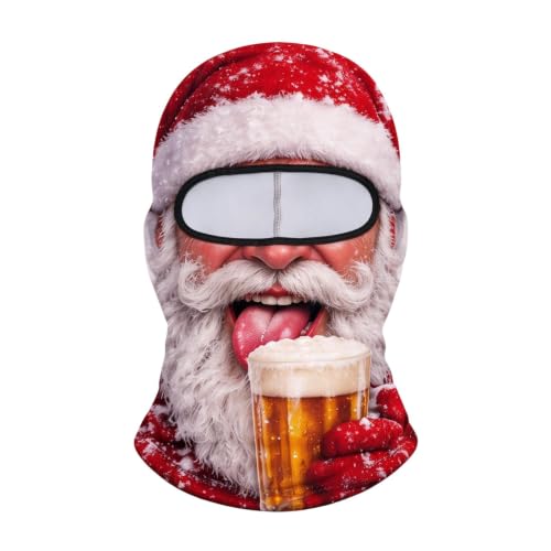 Christmas Masks for Adults 3D Realistic Funny Balaclava Ski Mask for Men - image 1