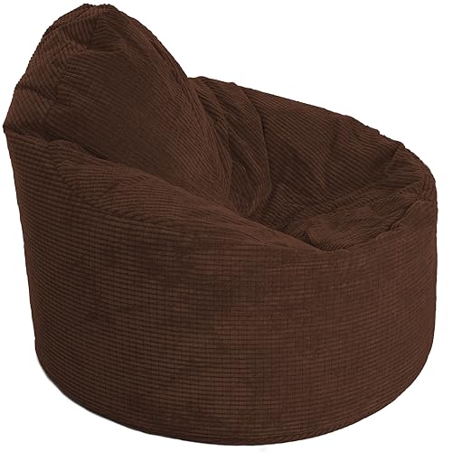 Gilda Monster Classic Corduroy Beanbag Includes Filling (Brown)
